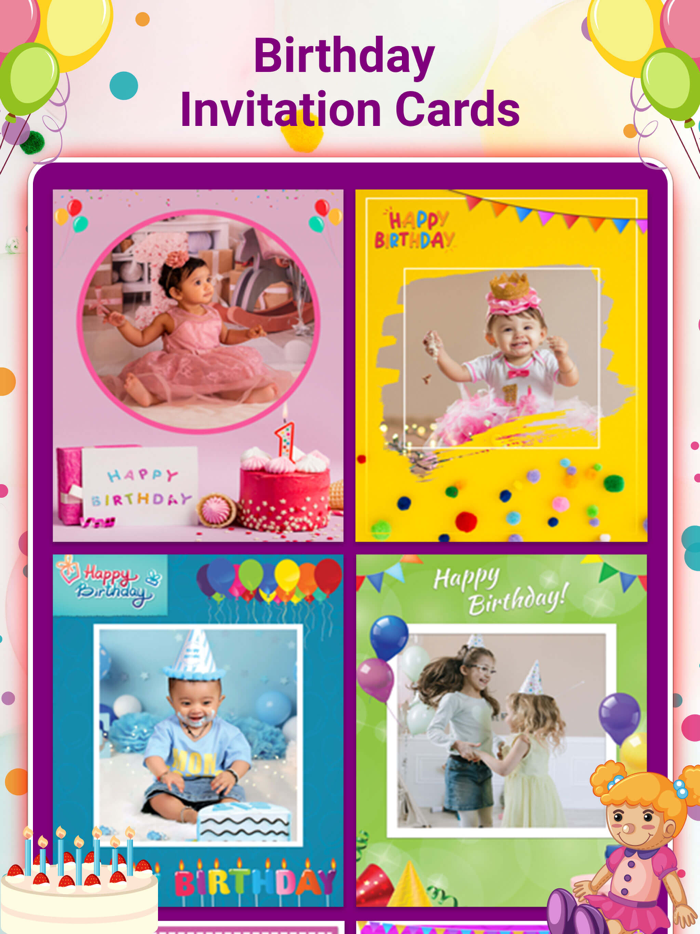 Birthday Photo Frames and Cards