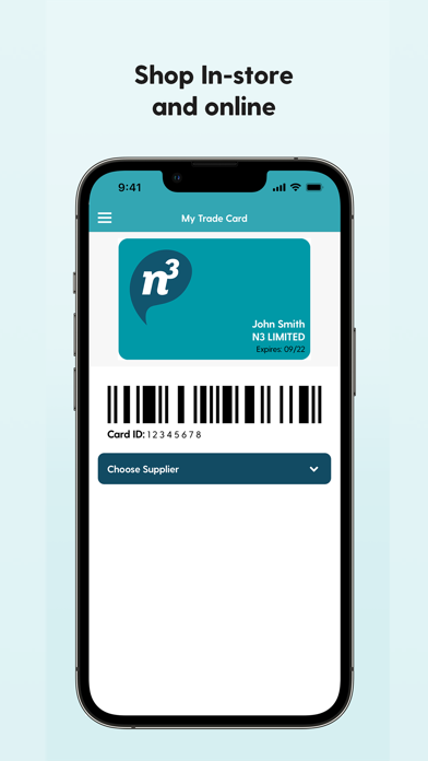 n3 Trade Card Screenshot