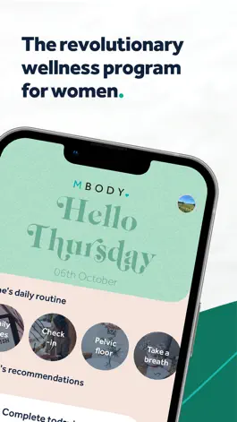 Game screenshot MBODY: Women’s Hormone Health apk