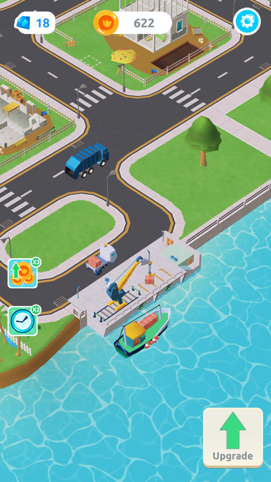 #1. Idle Delivery Builder (iOS) 由: Anton Slyusar