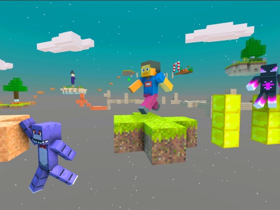 Craft Parkour : 3D Blocky Race screenshot 3