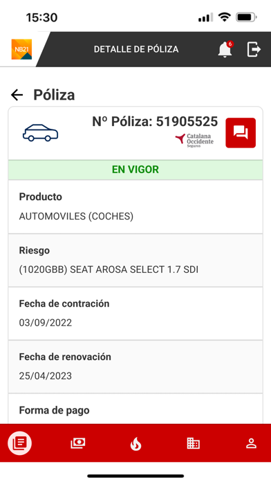 NB21 Correduría de Seguros Screenshot