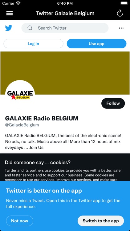 Radio Galaxie Belgium screenshot-6