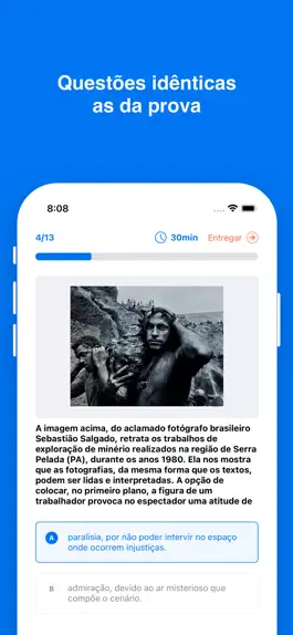 Game screenshot Simulados Enem apk