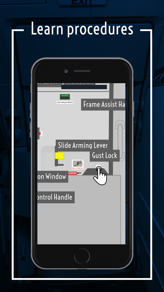 #4. A320 Door Trainer (iOS) By: Flightdemy