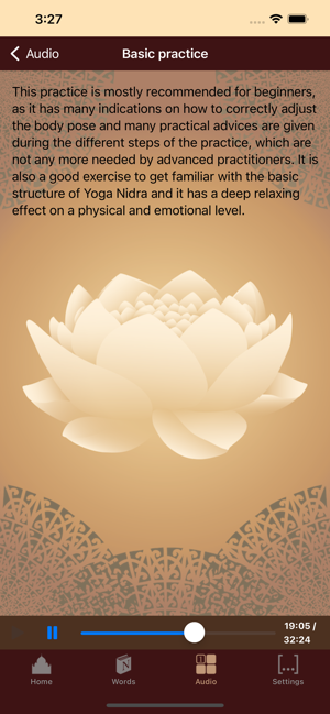 ‎Yoga Nidra Screenshot