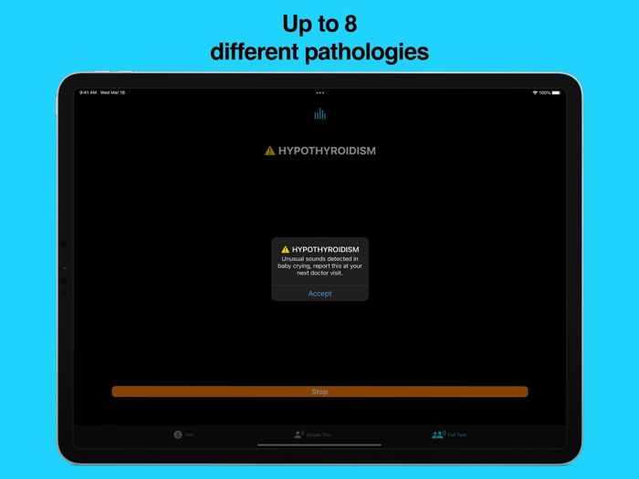 Baby Health Crying test