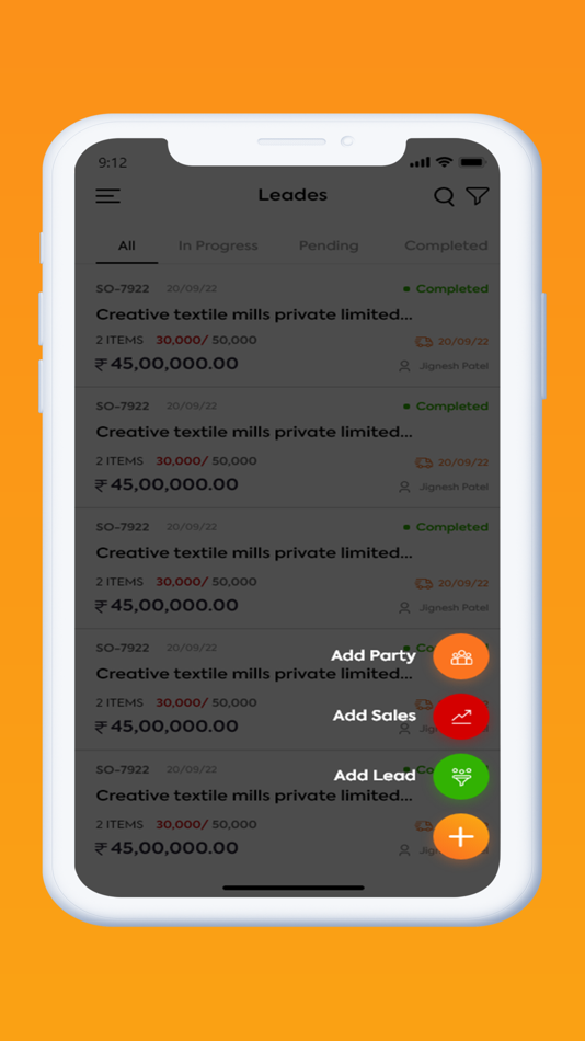 #2. String ERP (iOS) Podle: Knovator Technologies Private Limited