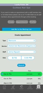 Guiltless Nail Spa screenshot #4 for iPhone