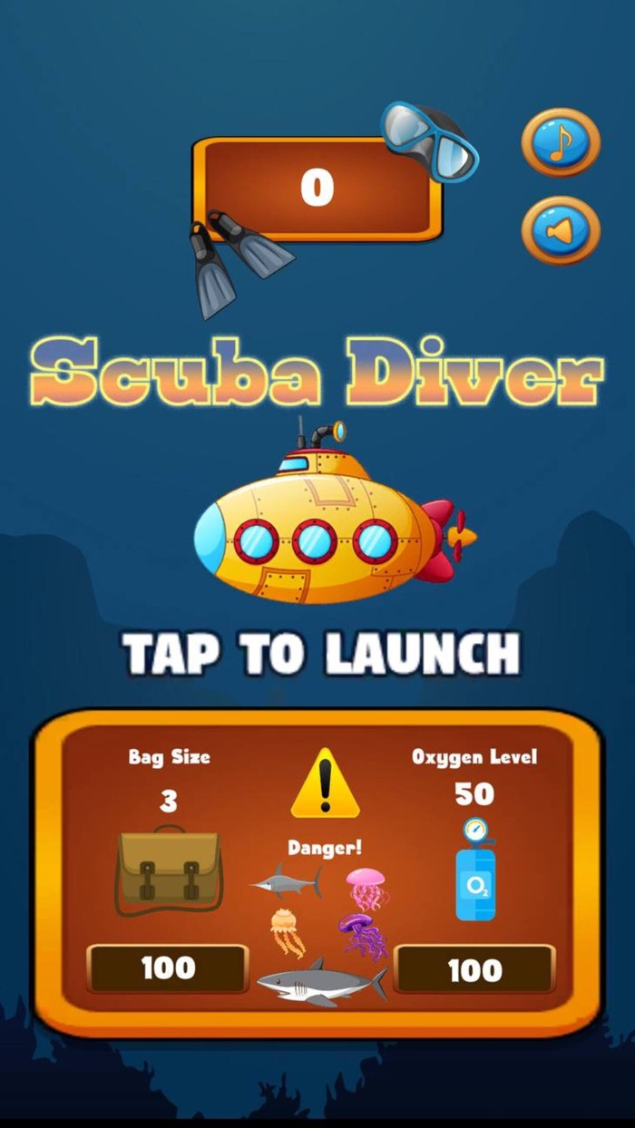 Scuba Diver Underwater