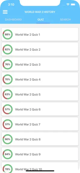 Game screenshot World War 2 Quizzes hack