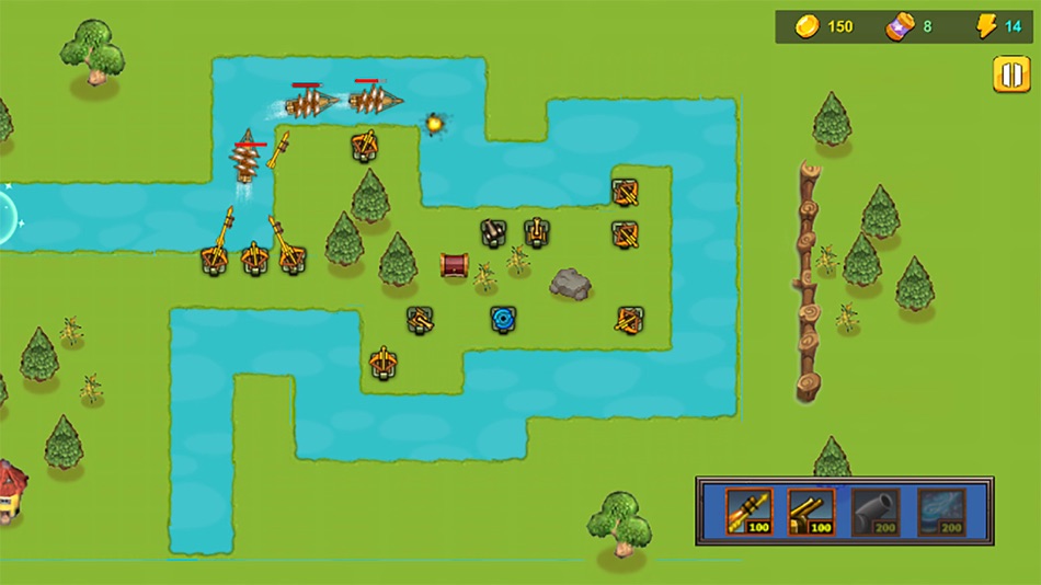 #2. Tower Defence My Defense Games (iOS) Bởi: Juan Ma