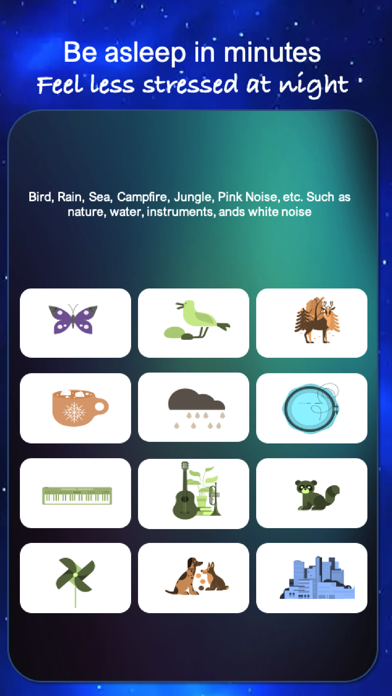 Sleep Aid: White Noise Sounds Screenshot