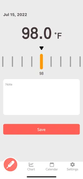 Game screenshot Body Temperature Notepad mod apk