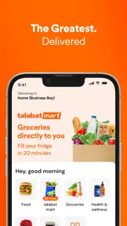 talabat: food, grocery & more iphone screenshot 2