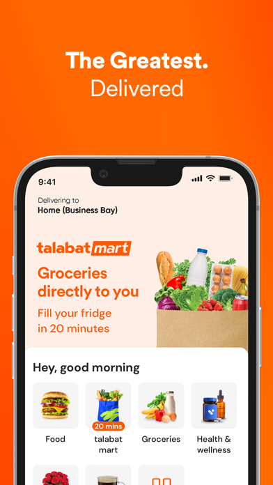 talabat: Food, grocery & more Screenshot