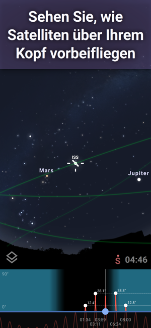 ‎Stellarium Mobile：Sternenkarte Screenshot