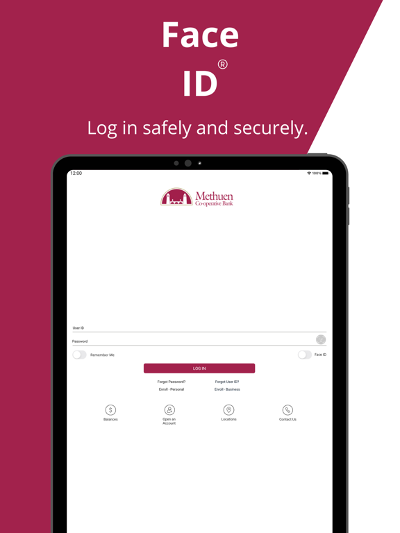 Methuen Co-operative Bank iPad screenshot 3 - Finance app