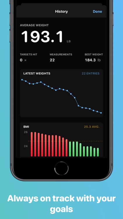 Weight tracker - Vekt screenshot-3