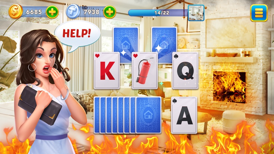#1. Solitaire Tripeaks Makeover (iOS) 由: BESTPLAY GAMES PTE. LTD.