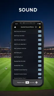 baseball sound effects iphone screenshot 2