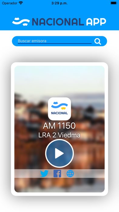 Radio Nacional App Screenshot