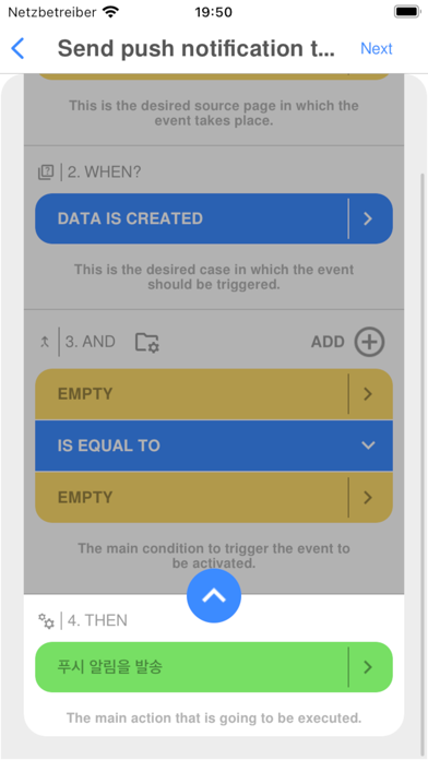 Screenshot 1 of ohmyapp Eventflows App