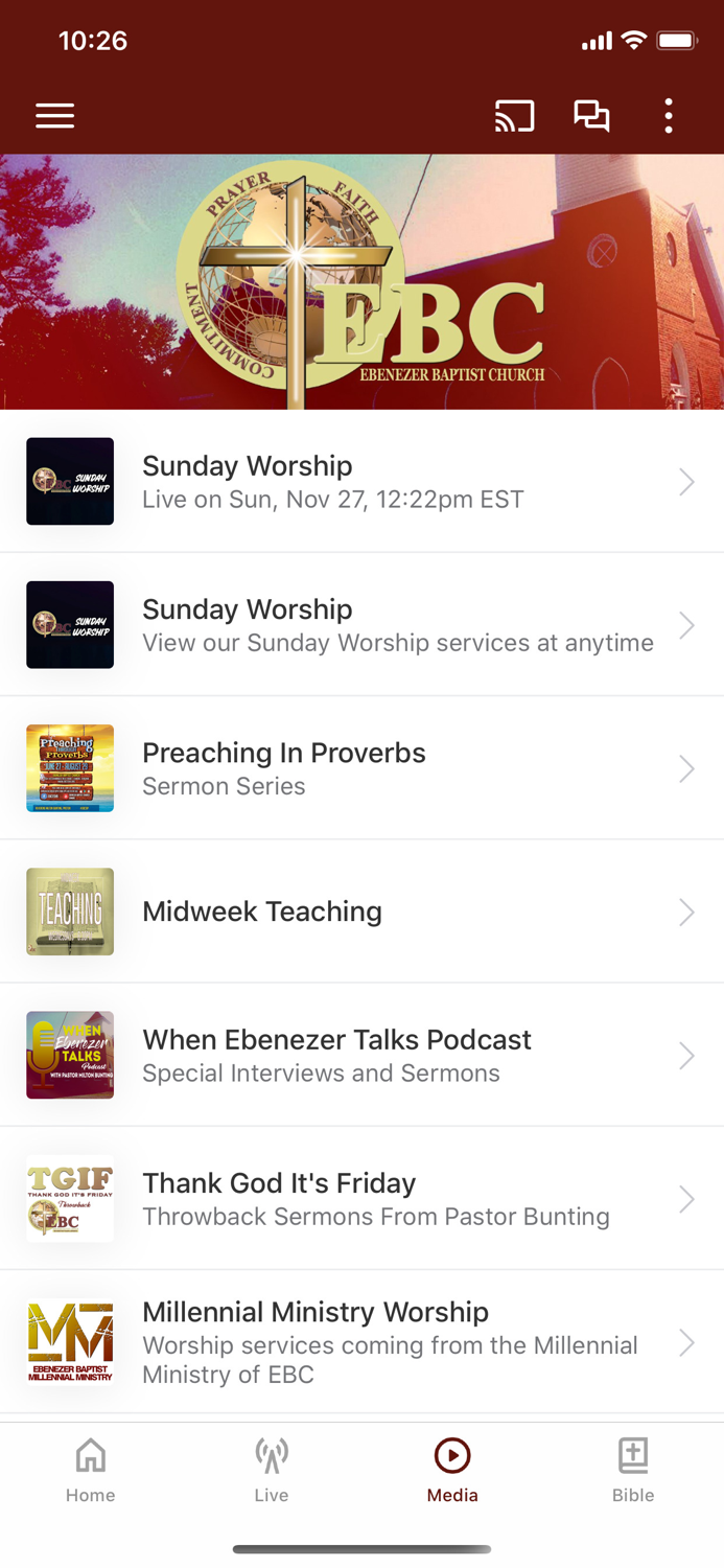 Ebenezer Baptist Exmore VA