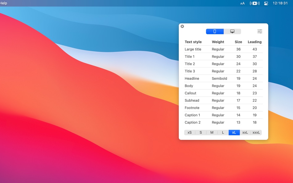 #3. HIG Typography (macOS) 由: UX First