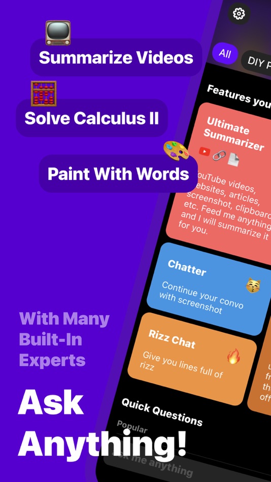 #2. Smarty - AI chatbot & keyboard (iOS) Podle: FAT, LLC