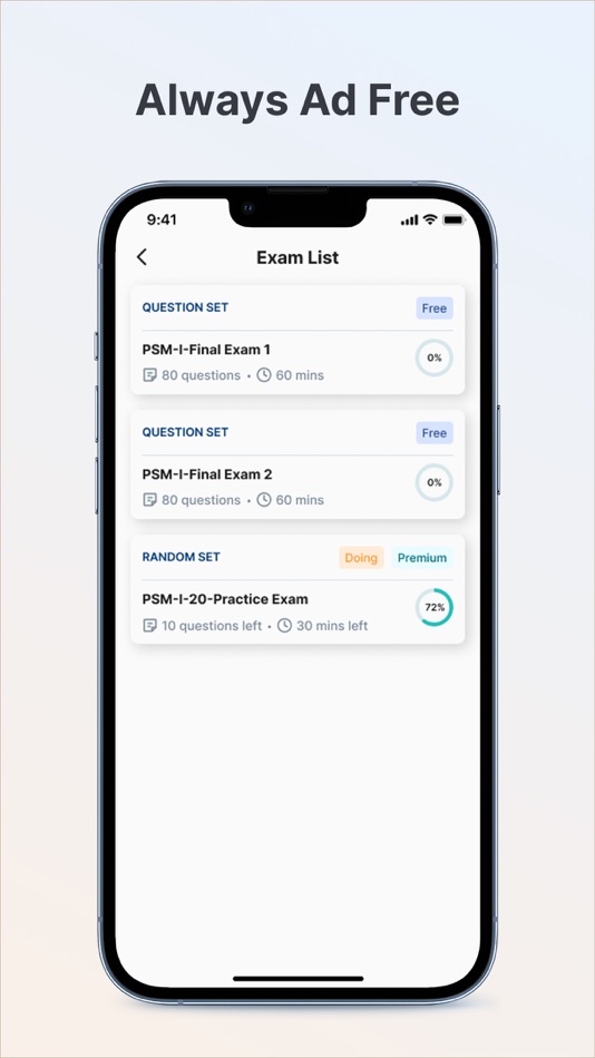 #3. PSM Exam Simulator (iOS) 由: Nguyen Duy Khanh