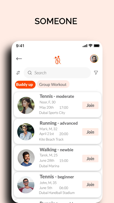 My Fitness Buddy Screenshot