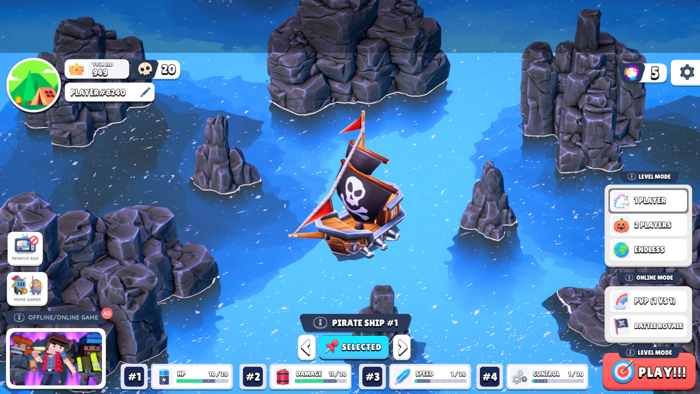Pirate.io Battle Royale