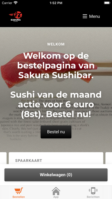 Sushibar Sakura Apeldoorn Screenshot