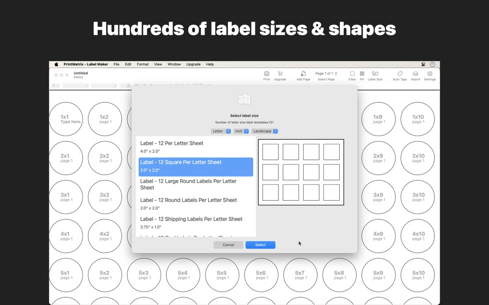 #3. PrintMatrix - Label Maker (macOS) 由: Aidaluu Inc.