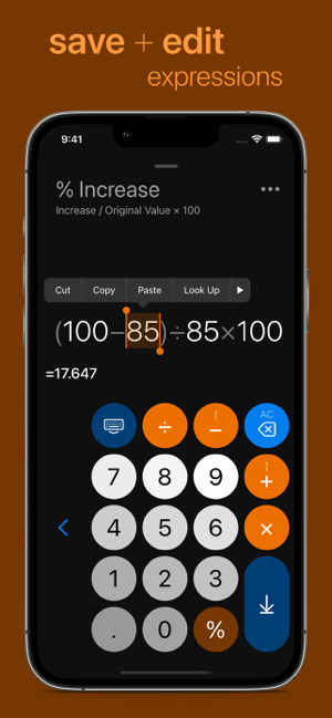 ‎next.calc: a modern calculator Screenshot