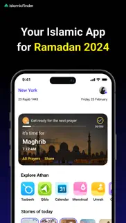 athan: ramadan 2024 in usa iphone screenshot 1