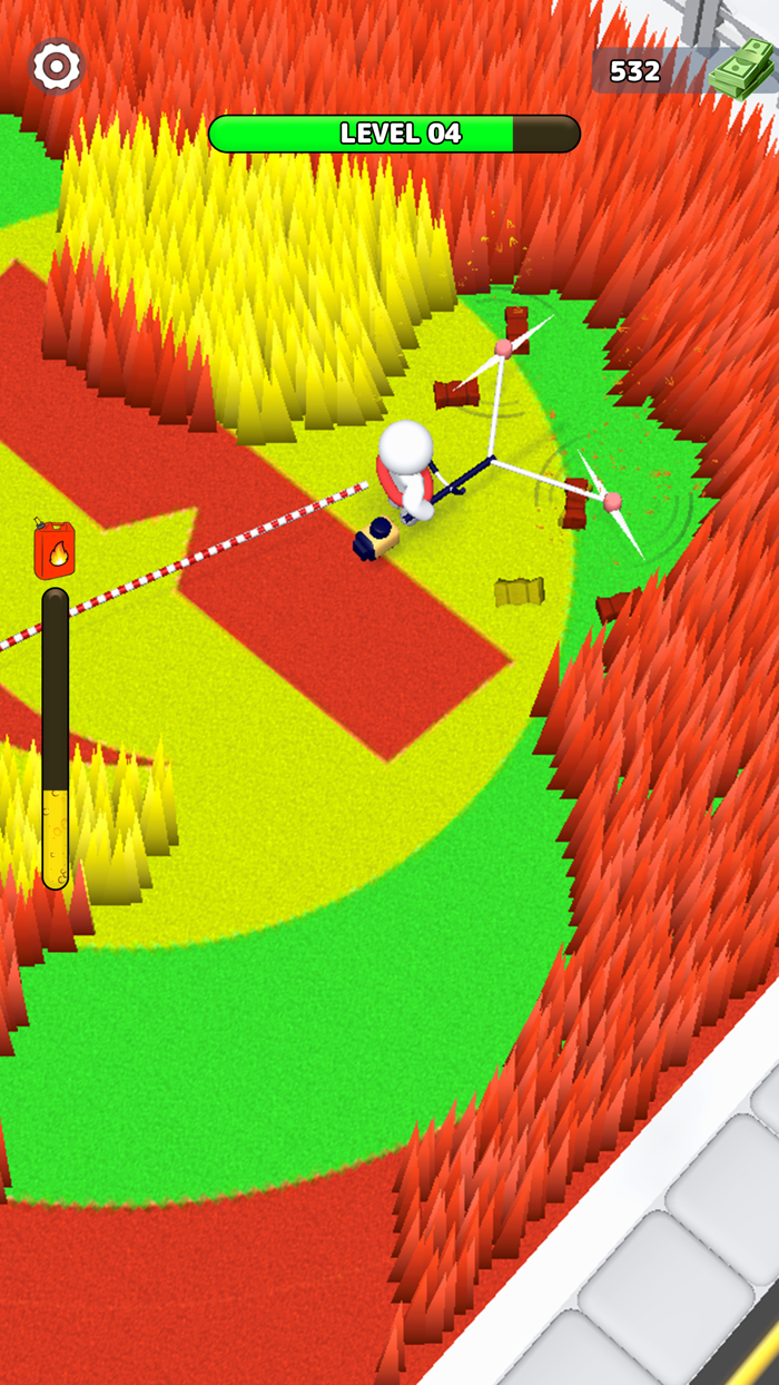 Lawn Mower - Cutting Grass