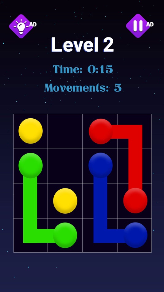 #4. Dots Match - Dot Connect (iOS) 由: Usama Aziz