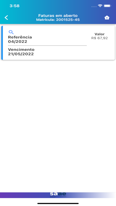 SAAE Jacarei - Agencia virtual Screenshot