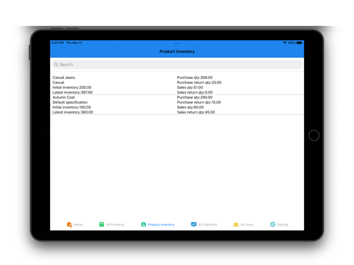 Daily Sales Tracker Online App