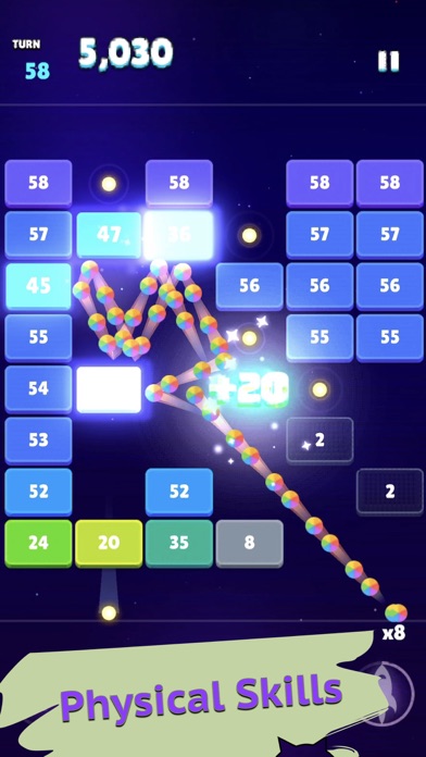 Cartoon Bricks Breaker Screenshot