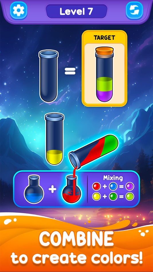 #2. Color Spark: Mix, Match & Sort (iOS) 由: Megarama Games Ltd