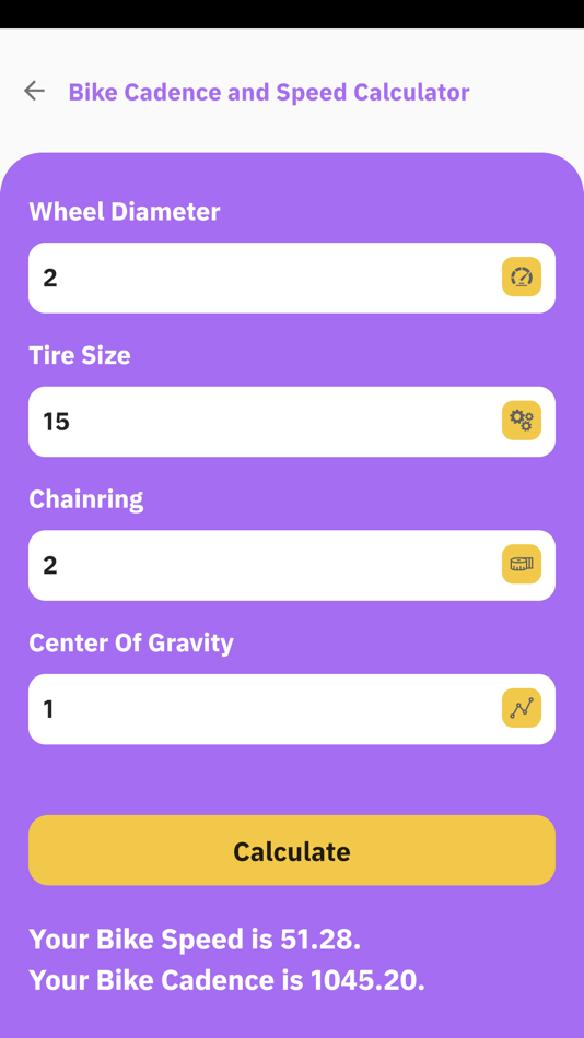 #2. Cycling Calculators for Bike (iOS) Podle: Kantaben Gorasiya