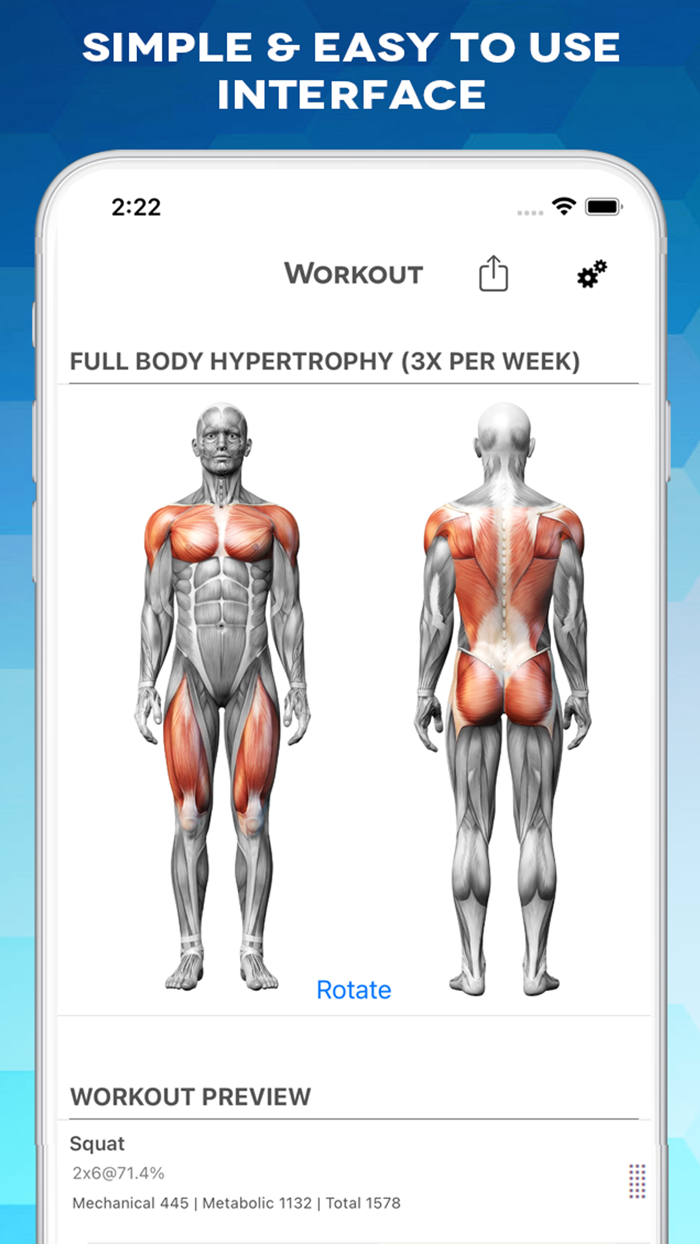 Strongur The Best Workout Log