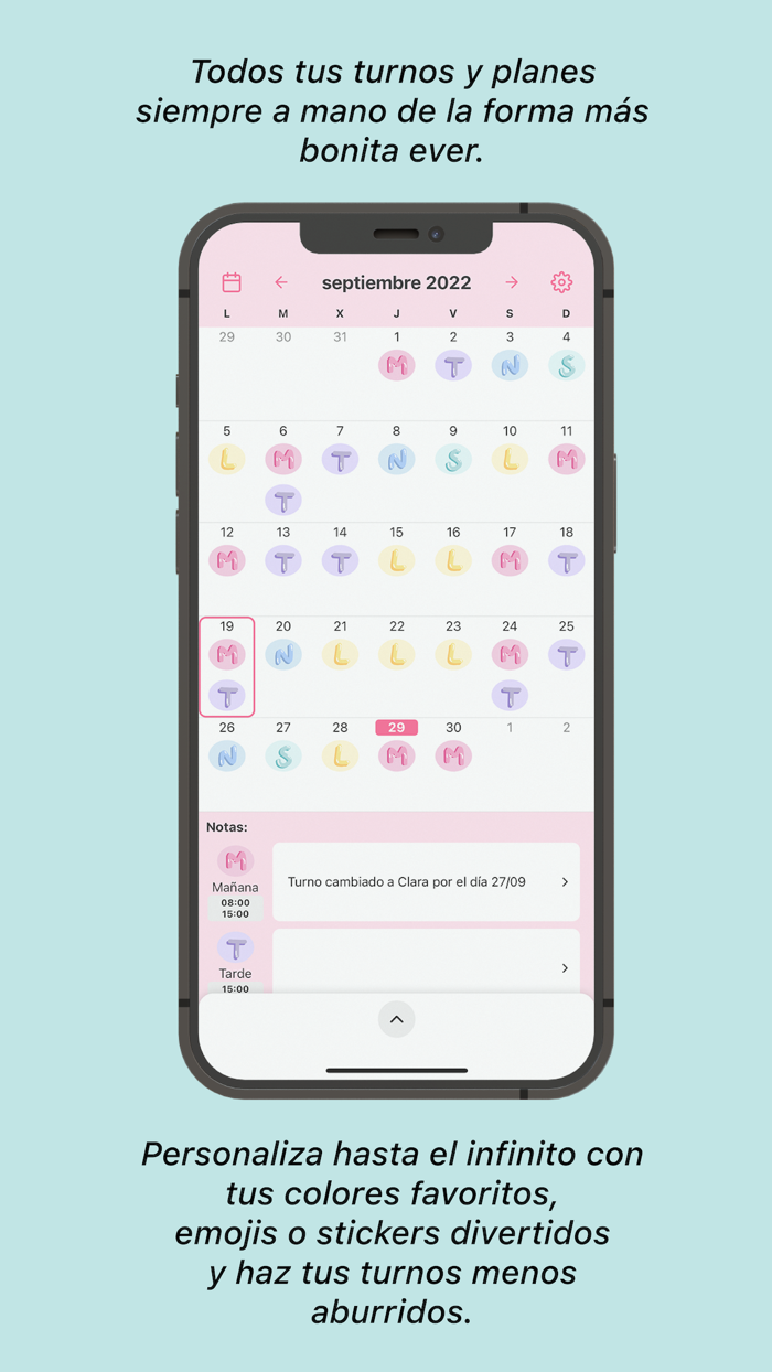 Turnario - Turnos de trabajo