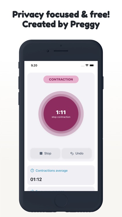 Contraction Timer by Preggy screenshot-4