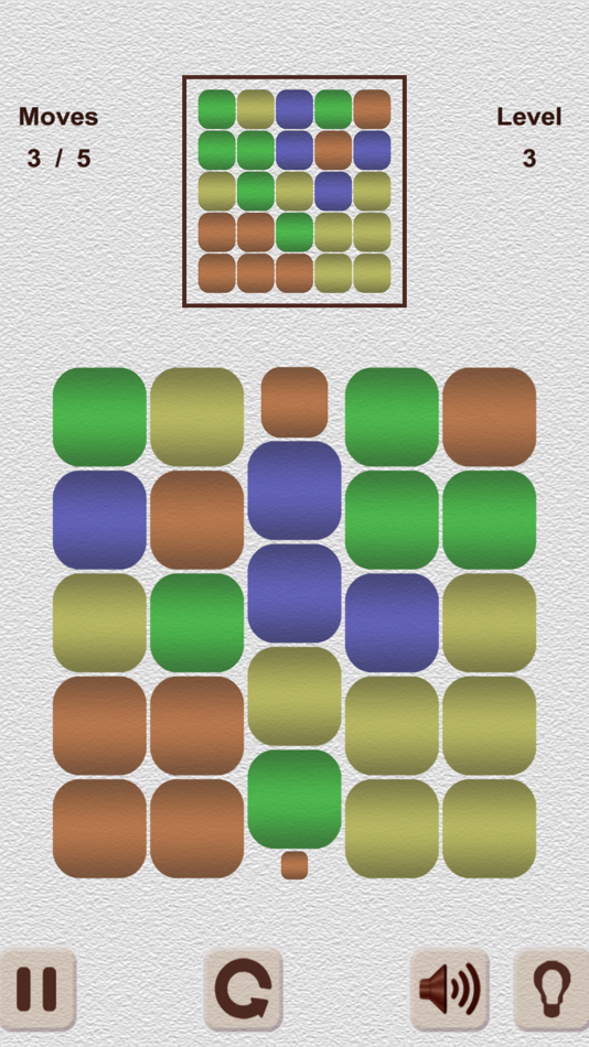 #6. Puzzle flat cube (iOS) 由: Ruslan Goncharenko