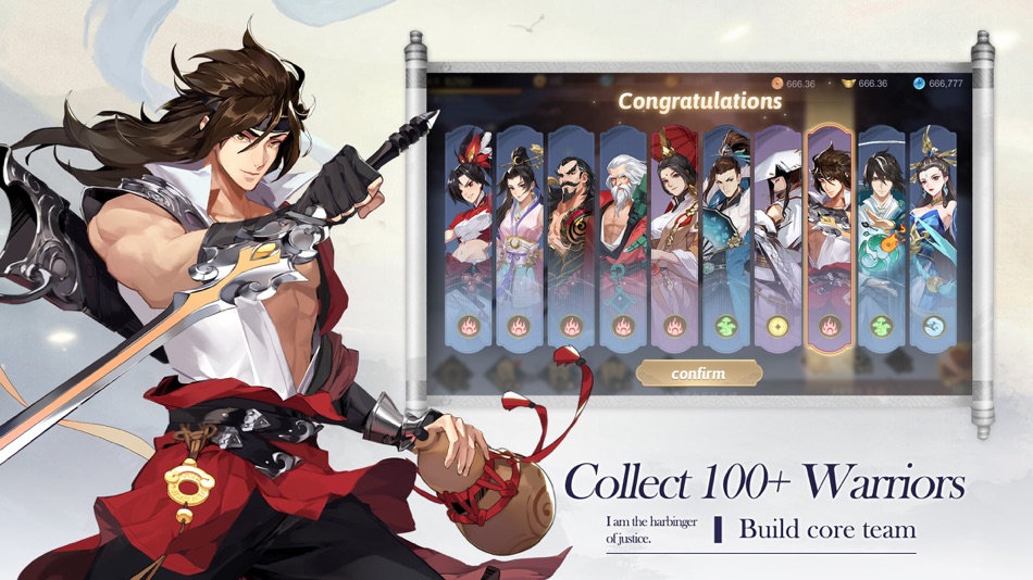 #3. BeyondWarrior:Idle RPG (iOS) 由: LR Game