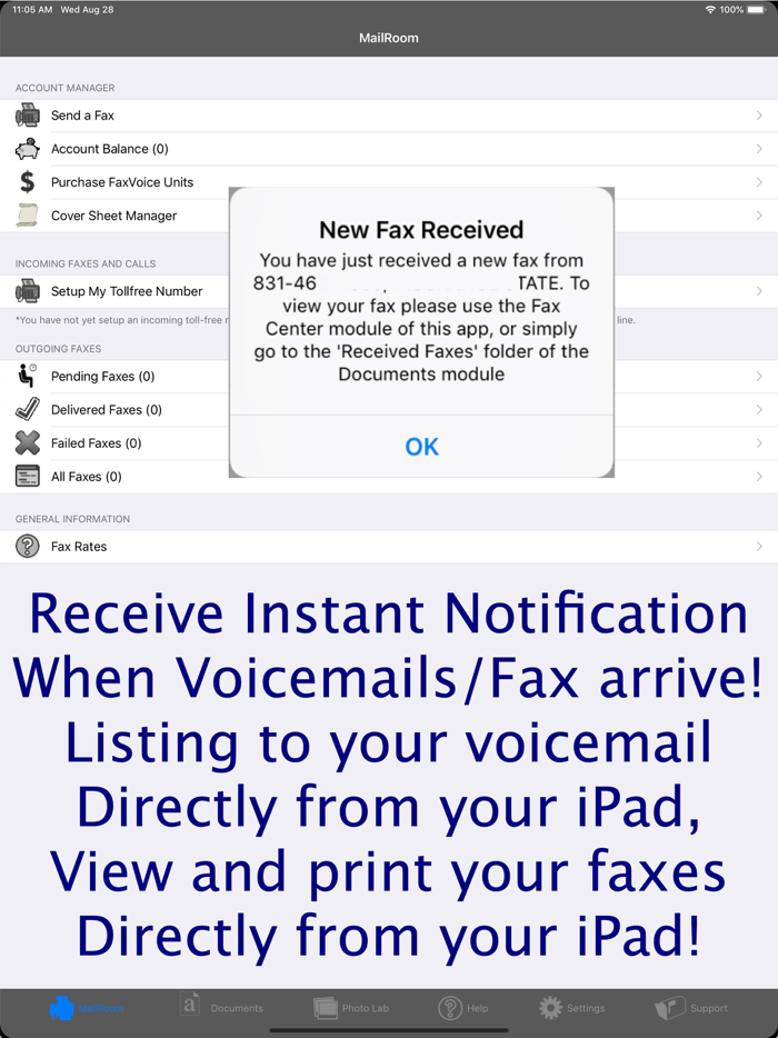 My Toll Free Number Lite 4iPad